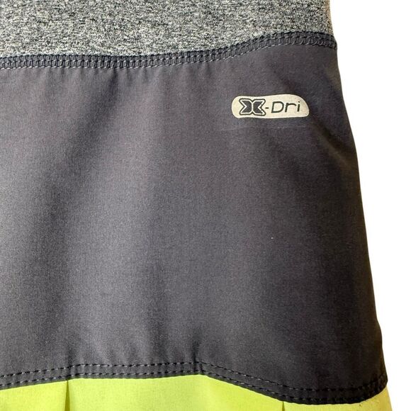 RBX Gray & Yellow X-Dry Tennis Skort Sz M Sporty, Outdoors, Pickleball - Picture 4 of 9